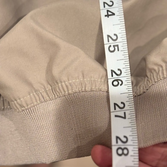 CAMP DAVID FINEST CLOTHING MENS TAN PULL OVER LIGHT WEIGHT JACKET LARGE LOGO - Picture 12 of 16